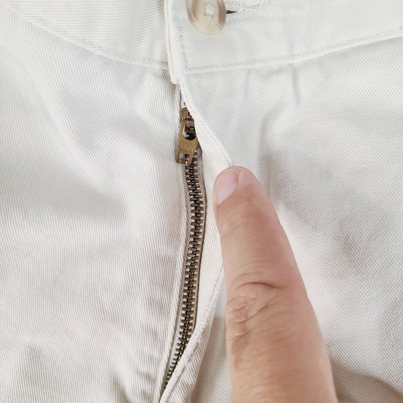 Vintage Weatherproof Khaki Pants Mens Size 34 x 28.5 Beige Straight Leg‎ Chino - Picture 8 of 16